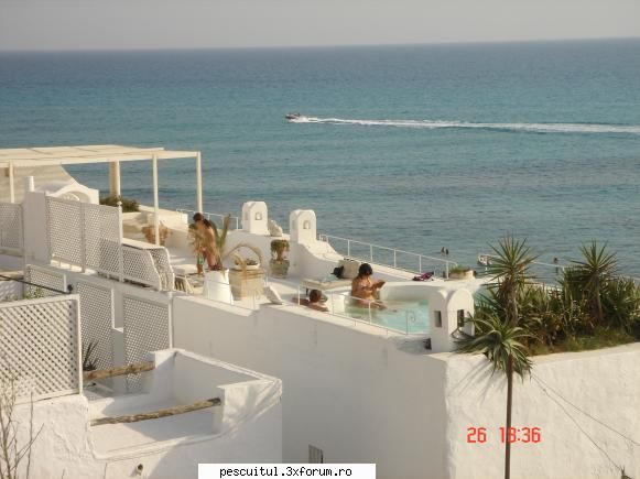 poze tunisia panorama vis din fortul hammamet