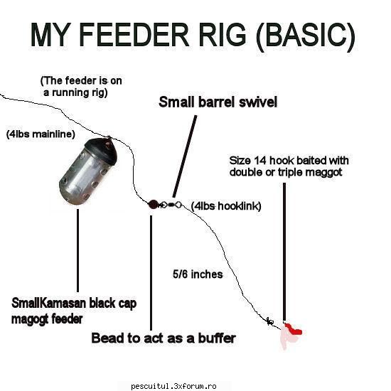 actiune varfuri feeder. ajutor!! uite diagrama care sper ajute sa-ti faci montura pentru feeder-cea