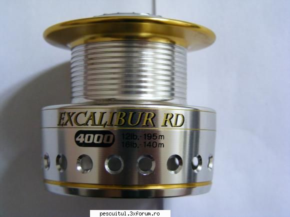 Ce ne-am mai cumparat... - Tamburul din metal (Excalibur...) - SCULELE SI ECHIPAMENTELE NOASTRE DE PESCUIT