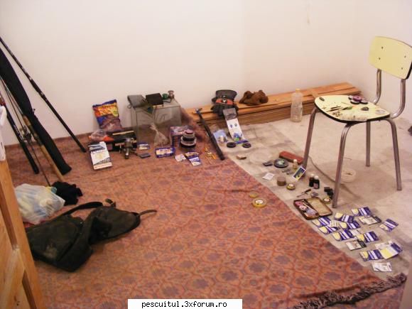 Ce ne-am mai cumparat... - Sala de "operatie"... cam murdar - SCULELE SI ECHIPAMENTELE NOASTRE DE PESCUIT