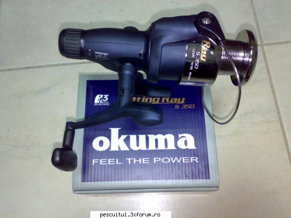 Ce ne-am mai cumparat... - 3. Mulineta Okuma STING RAY S350 50 - SCULELE SI ECHIPAMENTELE NOASTRE DE PESCUIT