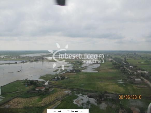 Delta Dunarii inundata-fotografii aeriene - dan t - PESCUIT LA DUNARE SI IN DELTA DUNARII