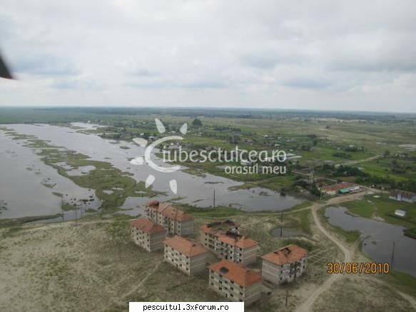 Delta Dunarii inundata-fotografii aeriene - dan t - PESCUIT LA DUNARE SI IN DELTA DUNARII