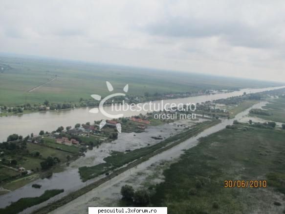 Delta Dunarii inundata-fotografii aeriene - dan t - PESCUIT LA DUNARE SI IN DELTA DUNARII
