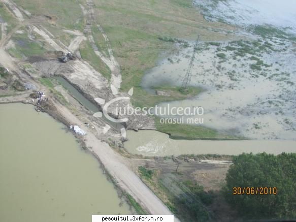 Delta Dunarii inundata-fotografii aeriene - dan t - PESCUIT LA DUNARE SI IN DELTA DUNARII