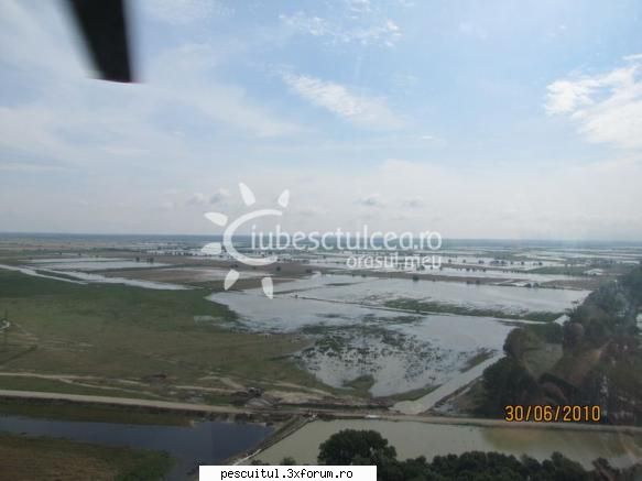 Delta Dunarii inundata-fotografii aeriene - dan t - PESCUIT LA DUNARE SI IN DELTA DUNARII
