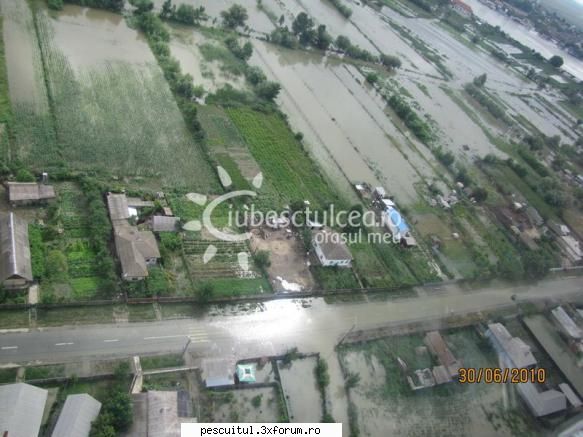 Delta Dunarii inundata-fotografii aeriene - Tudor Vladimirescu - PESCUIT LA DUNARE SI IN DELTA DUNARII