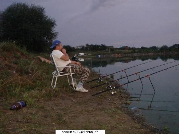 Dragoesti - Balta satului - Pralea isi promite siesi o zi plina ! - LOCURI DE PESCUIT - BALTI