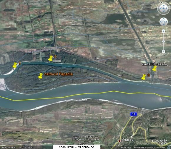 Dunarea - Ultimele informatii 2009 - aaa...si locurile - PESCUIT LA DUNARE SI IN DELTA DUNARII