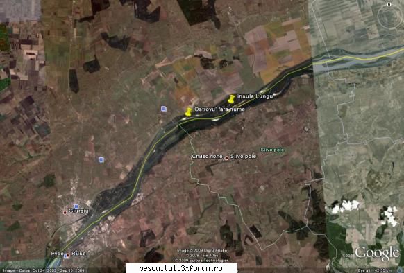Dunarea . Calarasi, km fv 370 - Giurgiu, km fv 510 - Modigliani - PESCUIT LA DUNARE SI IN DELTA DUNARII