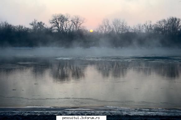 Dunarea iarna . Superba ca in tot anul ! - Modigliani - PESCUIT LA DUNARE SI IN DELTA DUNARII
