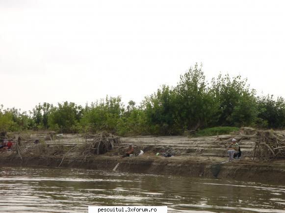 Dunarea pe teritoriu, de la Calarasi aval - Plin de pescari - PESCUIT LA DUNARE SI IN DELTA DUNARII