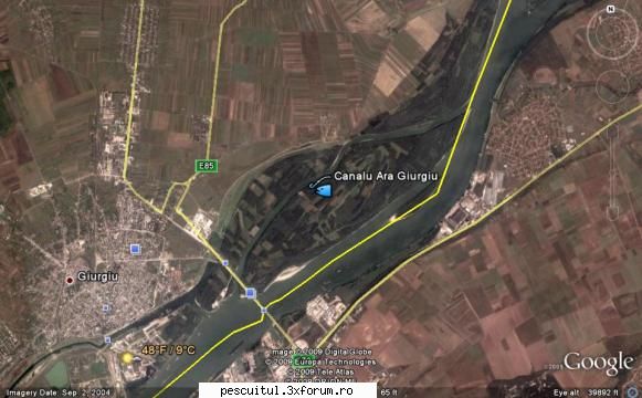HARTA GIURGIU - Judetul Giurgiu - Araua la Giurgiu - HARTI - RUTIERE , JUDETE , ORASE , LOCURI DE PESCUIT