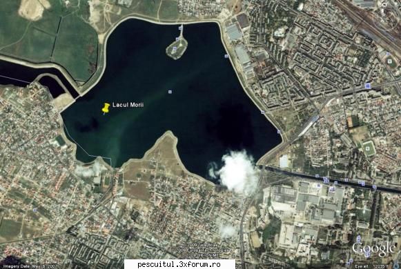 HARTA JUDETULUI BUCURESTI - BUCURESTI - Lacul Morii ! U - HARTI - RUTIERE , JUDETE , ORASE , LOCURI DE PESCUIT