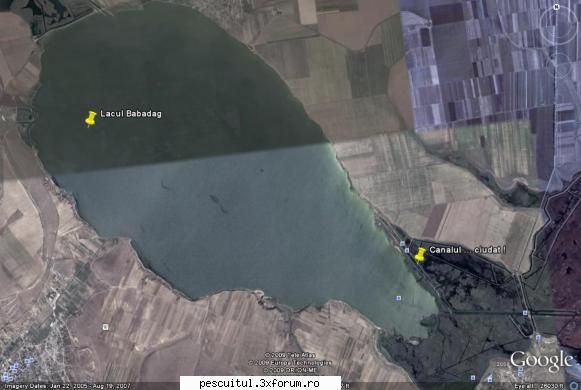 HARTA TULCEA - Judetul Tulcea - Lacul Babadag si ... Ca - HARTI - RUTIERE , JUDETE , ORASE , LOCURI DE PESCUIT