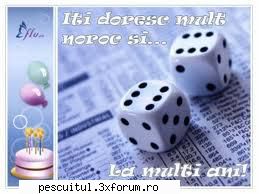 La Multi Ani Cosmine !!! - O, o, o, ai un mare noroc! O, o, o, ghinioane - CAFENEA - DISCUTII OFF TOPIC