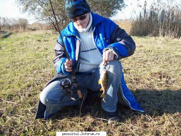 Locuri pescuit jud Galati - Si un biban luat la spin la rotativa de 3gr - LOCURI DE PESCUIT - BALTI