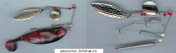 Montura Spinner Fish - pentru rapitori - Fabricata in Franta de - PESCUIT LA RAPITORI - DISCUTII GENERALE