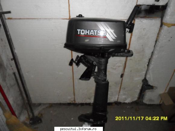 Motor Tohatsu - Vand Motor Tohatsu 5 cp / 2 timpi an de - ARHIVA