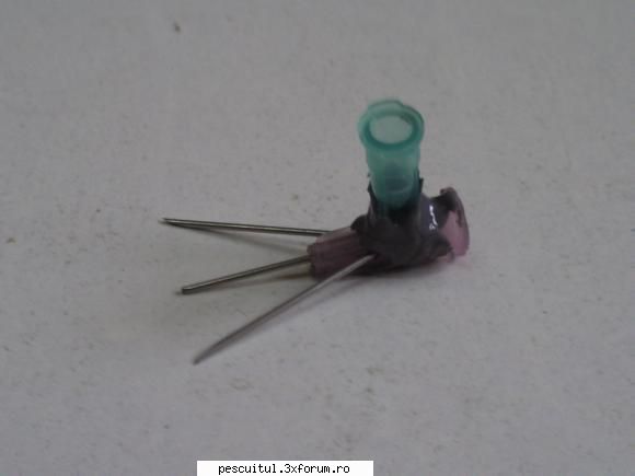 Naluci - Constructia unui vobler (cu poze) - inca doua ace pentru aer - ATELIER - HOME MADE , BRICO