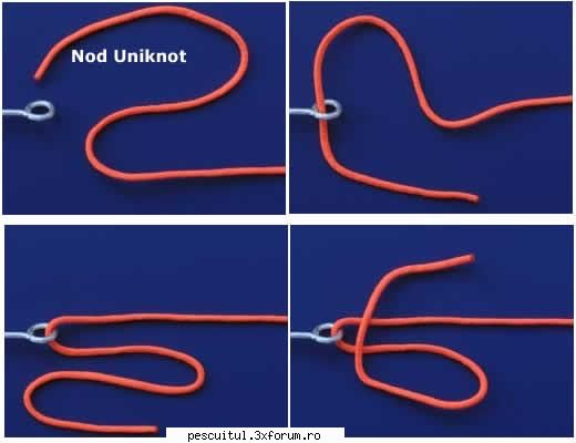 Nodul Uniknot - mircea - NOTIUNI DE BAZA IN PESCUIT