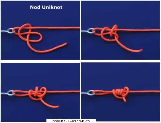 Nodul Uniknot - mircea - NOTIUNI DE BAZA IN PESCUIT