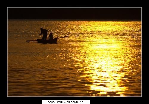 Peisaje intalnite de pescari . ( non pescuit ) - pescari la apus (facuta de un - POZELE MELE - PESCUIT