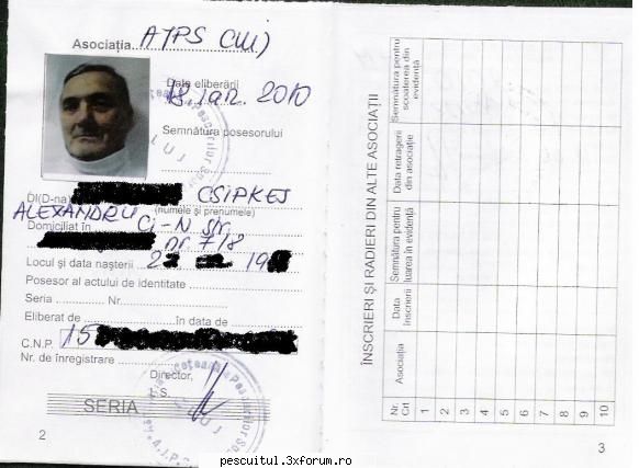 Permis pescuit , 2010 ! - Este totuși liniștitor pentru mine ca - LEGISLATIE PESCUIT