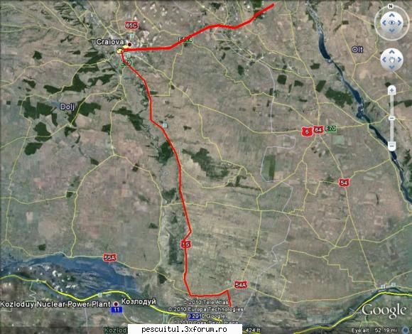 Pescar Hoinar - Dabuleni , August - Traseul cel mai indicat catre locul intalnirii - CALATORII SI INTALNIRI