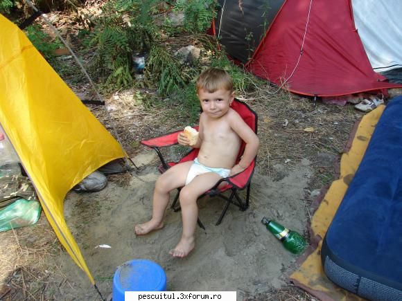 Pescar Hoinar - Dabuleni , August - Cand ma fac eu mare ....va dau clasa la toti de - CALATORII SI INTALNIRI