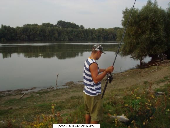 Pescuit in Delta Dunarii - unul spre seara - PESCUIT LA DUNARE SI IN DELTA DUNARII