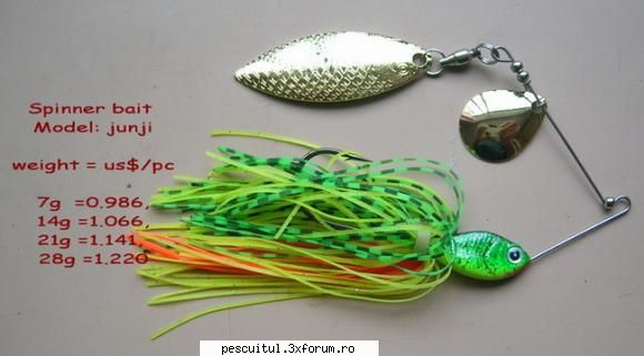 Pescuitul la spinnerbait - De mult vreau sa va intreb ati pescuit vreodata - PESCUIT - SPINING