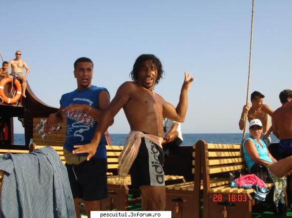 Poze Tunisia ! - One man show " pe vasul ,, Phoenicia " ! - POZELE MELE - PESCUIT
