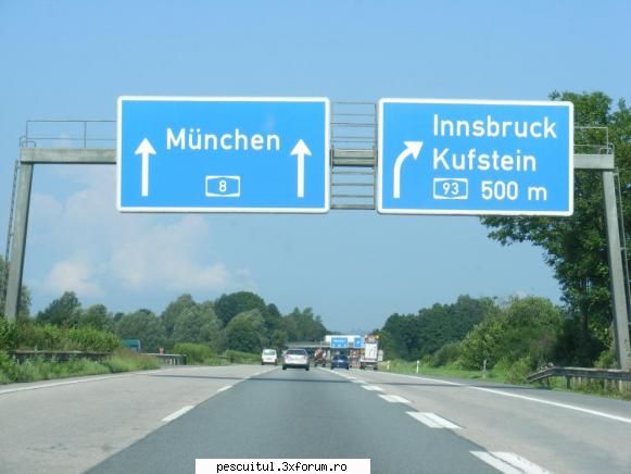 Romania - Germania - Intrare in M�nchen - CALATORII SI INTALNIRI