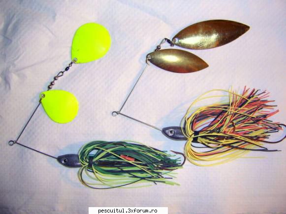 Stiuca la spinnerbait - am gasit cateva pe un site german!!iaca - PESCUIT - SPINING