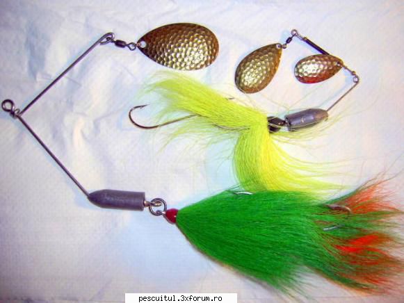 Stiuca la spinnerbait - adler - PESCUIT - SPINING
