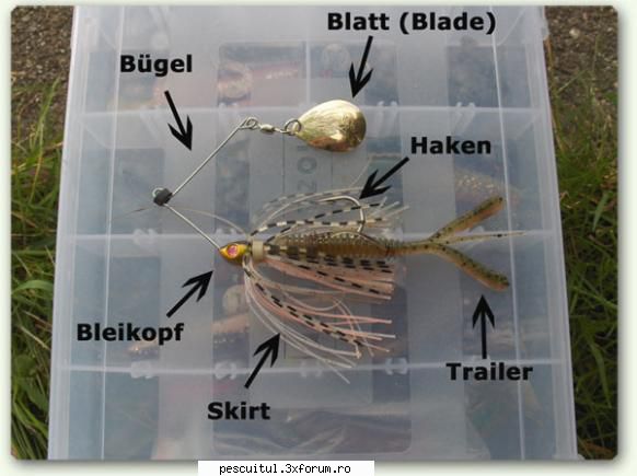 Stiuca la spinnerbait - adler - PESCUIT - SPINING