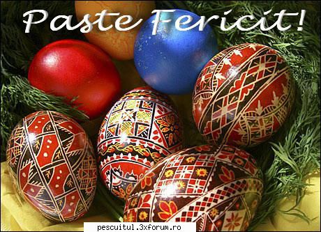 Un Paste Fericit ! - Paste fericit tuturor! - CAFENEA - DISCUTII OFF TOPIC