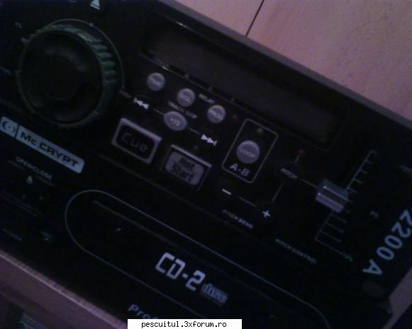 Vand !!! - Dual Cd Playeru - BAZAR PESCAR - VANZARI , CUMPARARI