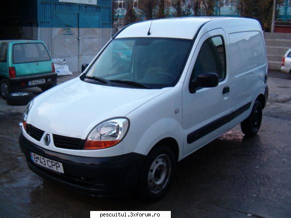 Vand autoutlitara RENAULT KANGOO - Renault Kangoo d 65cp, alb , 46000km absolut - ARHIVA