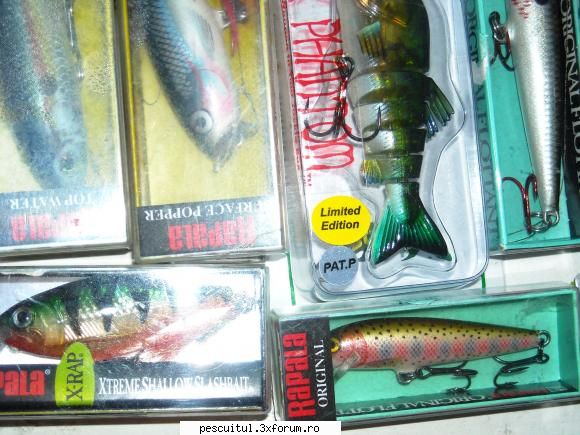 Voblere Rapala de vanzare si altele - scales - BAZAR PESCAR - VANZARI , CUMPARARI