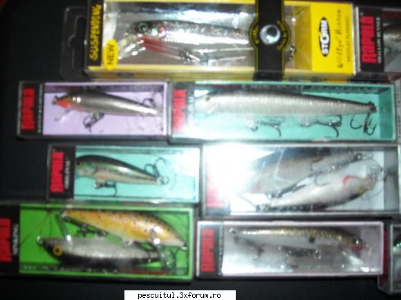 Voblere Rapala de vanzare si altele - scales - BAZAR PESCAR - VANZARI , CUMPARARI