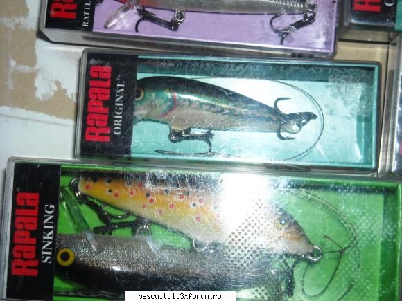 Voblere Rapala de vanzare si altele - scales - BAZAR PESCAR - VANZARI , CUMPARARI