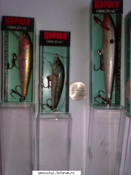 Voblere Rapala de vanzare si altele - scales - BAZAR PESCAR - VANZARI , CUMPARARI