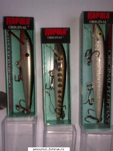 Voblere Rapala de vanzare si altele - scales - BAZAR PESCAR - VANZARI , CUMPARARI