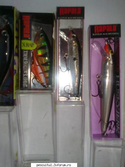 Voblere Rapala de vanzare si altele - scales - BAZAR PESCAR - VANZARI , CUMPARARI
