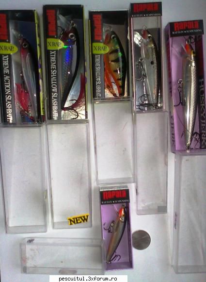 Voblere Rapala de vanzare si altele - scales - BAZAR PESCAR - VANZARI , CUMPARARI