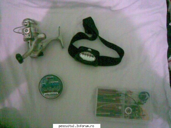 accesorii - Lanterna, o rola de fir Tubertini de 0.008 pentru - SCULELE SI ECHIPAMENTELE NOASTRE DE PESCUIT