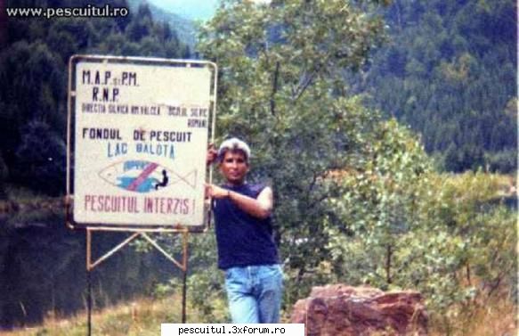 locuri de pescuit pe olt - Brezoi si Balota - Mon cher, uite o poza de-a mea - LOCURI DE PESCUIT - BALTI