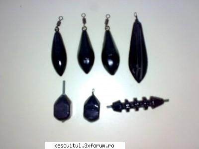 plumbi - modelul plat marimi de la 20-150 = 0,6-2lei - BAZAR PESCAR - VANZARI , CUMPARARI